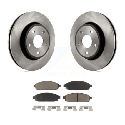 Front Disc Brake Rotors And Ceramic Pads Kit For Jeep Grand Cherokee Commander K8C-100141