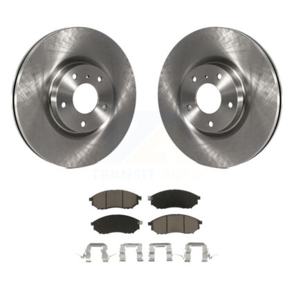 Front Brake Rotors Ceramic Pad Kit For INFINITI Nissan Murano G37 G35 EX35 370Z QX50 350Z K8C-100161