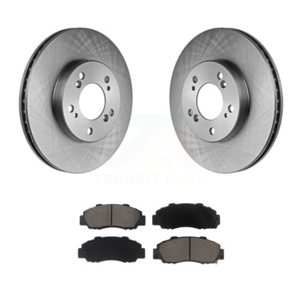 Front Brake Rotors Ceramic Pad Kit For Honda CR-V Acura Prelude Integra Odyssey TL Legend K8C-100169