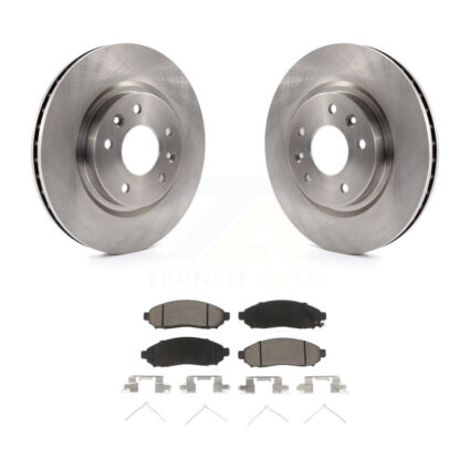 Front Brake Rotor And Ceramic Pad Kit For 2015 Nissan LEAF Vehicles Manufactured In Japan K8C-100206