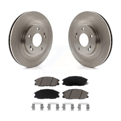 Front Brake Rotors & Ceramic Pad Kit For Hyundai Santa Fe With 294mm Diameter Rotor K8C-100208