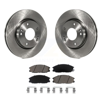 Front Brake Rotors & Ceramic Pad Kit For Hyundai Santa Fe With 276mm Diameter Rotor K8C-100209