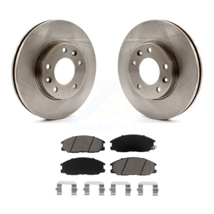 Front Disc Brake Rotors And Ceramic Pads Kit For Kia Sedona K8C-100213