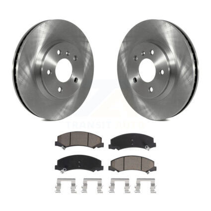 Front Brake Rotors Ceramic Pad Kit For Chevrolet Impala Buick Lucerne Monte Carlo Limited K8C-100306