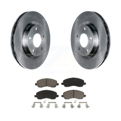 Front Brake Rotors Ceramic Pad Kit For Mitsubishi Jeep RVR Outlander Patriot Dodge Lancer K8C-100323