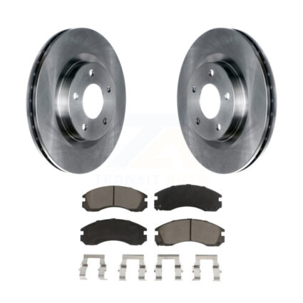 Front Brake Rotor & Ceramic Pad Kit For Mitsubishi Lancer With 294mm Diameter K8C-100328