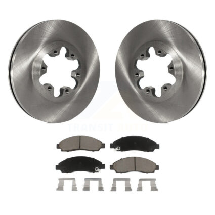 Front Brake Rotor And Ceramic Pad Kit For Chevrolet Colorado GMC Canyon Isuzu i-280 i-350 K8C-100355