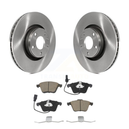 Front Brake Rotor And Ceramic Pad Kit For Audi A6 Quattro With 321mm Diameter K8C-100392