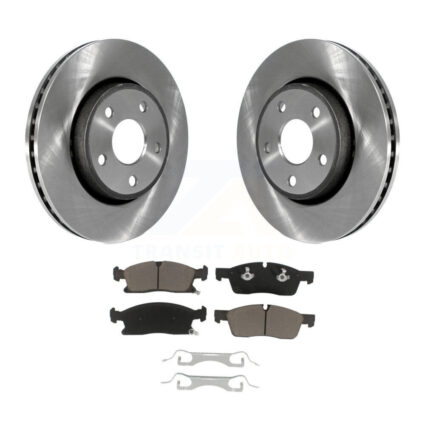 Front Disc Brake Rotors And Ceramic Pads Kit For Jeep Grand Cherokee Dodge Durango K8C-100401