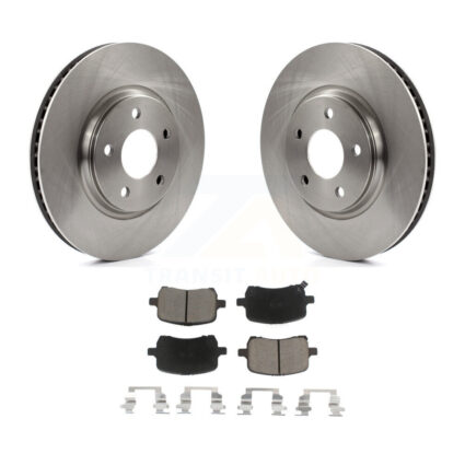 Front Brake Rotor & Ceramic Pad Kit For Chevrolet Cobalt Saturn Ion Malibu Pontiac HHR G6 K8C-100453