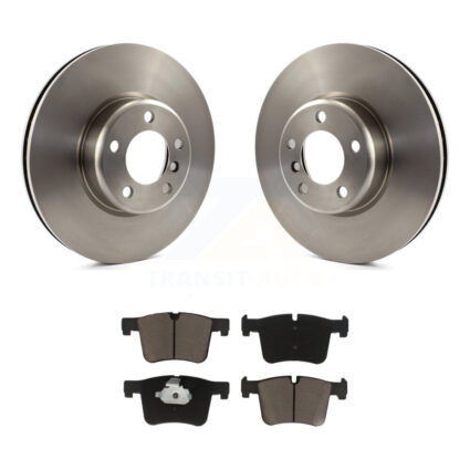 Front Brake Rotors Ceramic Pad Kit For BMW 335i xDrive GT With 340mm Diameter Rotor K8C-100517