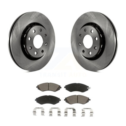Front Brake Rotor & Ceramic Pad Kit For Chevrolet Aveo Pontiac Aveo5 Wave Spark G3 Suzuki K8C-100524
