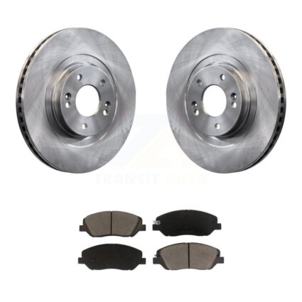 Front Disc Brake Rotors And Ceramic Pads Kit For Hyundai Santa Fe XL K8C-100529