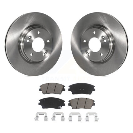 Front Disc Brake Rotors And Ceramic Pads Kit For Hyundai Elantra Tucson Kia Sportage K8C-100537