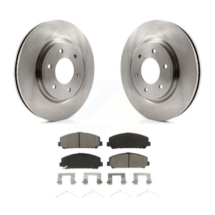 Front Disc Brake Rotors And Ceramic Pads Kit For Nissan TITAN INFINITI Armada QX80 QX56 K8C-100540