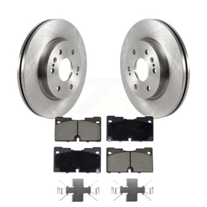 Front Brake Rotors Ceramic Pad Kit For GMC Chevrolet Silverado 1500 Sierra Yukon Tahoe XL K8C-100547