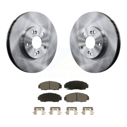 Front Disc Brake Rotors And Ceramic Pads Kit For Honda Accord Acura TSX TL CL K8C-100551
