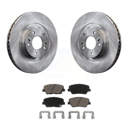 Front Disc Brake Rotors And Ceramic Pads Kit For Kia Sorento Hyundai Santa Fe Sport K8C-100560