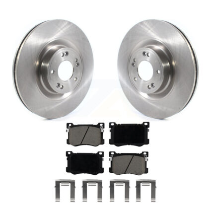 Front Disc Brake Rotors And Ceramic Pads Kit For Hyundai Genesis G80 Kia K900 3.8L K8C-100565