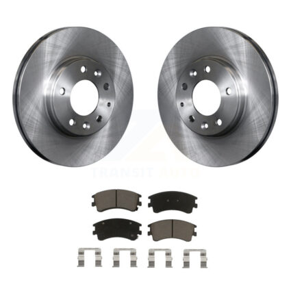 Front Disc Brake Rotors And Ceramic Pads Kit For 2003-2005 Mazda 6 K8C-100566