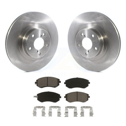 Front Disc Brake Rotors & Ceramic Pad Kit For Subaru Outback Forester Impreza Legacy Baja K8C-100567