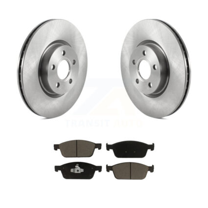 Front Disc Brake Rotors And Ceramic Pads Kit For Ford Transit Connect K8C-100620