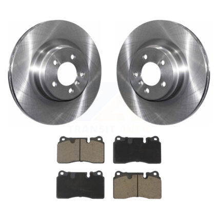 Front Disc Brake Rotors And Ceramic Pads Kit For 2006-2009 Land Rover Range Supercharged K8C-100627