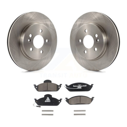 Front Disc Brake Rotors And Ceramic Pads Kit For Mercedes-Benz ML320 ML350 ML430 K8C-100629
