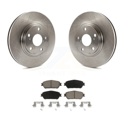 Front Disc Brake Rotors And Ceramic Pads Kit For 2004-2006 Lexus ES330 K8C-100641