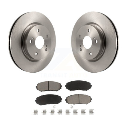 Front Disc Brake Rotors And Ceramic Pads Kit For 2006-2013 Suzuki Grand Vitara K8C-100644