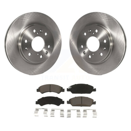 Front Brake Rotors Ceramic Pad Kit For GMC Sierra 1500 Chevrolet Silverado Cadillac Tahoe K8C-100645