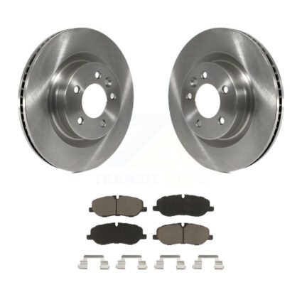 Front Disc Brake Rotors And Ceramic Pads Kit For Land Rover LR3 Range Sport K8C-100647