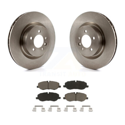 Front Disc Brake Rotors Ceramic Pad Kit For 2006-2007 Land Rover Range Sport Supercharged K8C-100648