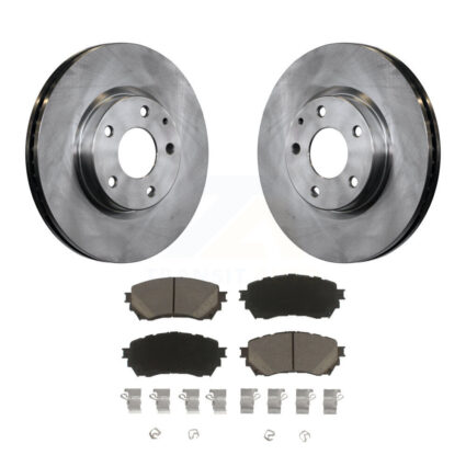 Front Disc Brake Rotors And Ceramic Pads Kit For Mazda 6 K8C-100661