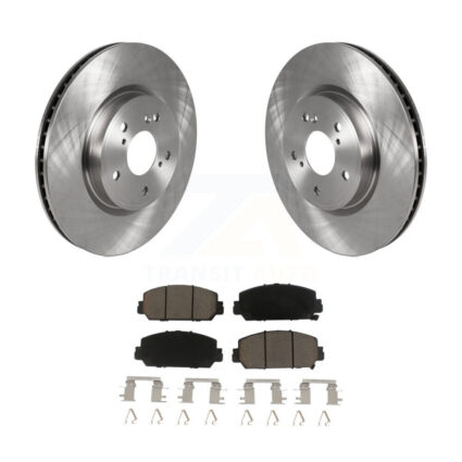 Front Disc Brake Rotors And Ceramic Pads Kit For Honda CR-V HR-V K8C-100696