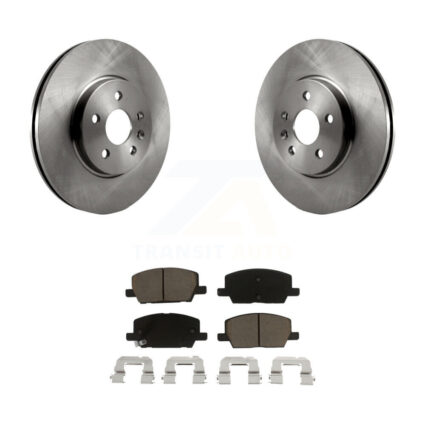 Front Disc Brake Rotors And Ceramic Pads Kit For Buick Encore Chevrolet Trax K8C-100698