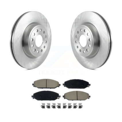 Front Disc Brake Rotors And Ceramic Pads Kit For Ram 1500 K8C-100699