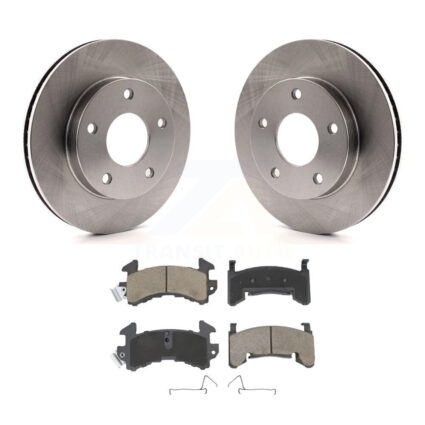 Front Brake Rotors Ceramic Pad Kit For Chevrolet S10 GMC Sonoma S15 Blazer Jimmy Cadillac K8C-100705
