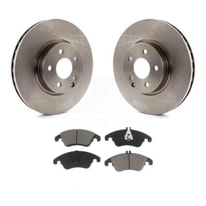 Front Disc Brake Rotors Ceramic Pad Kit For Mercedes-Benz C300 E350 C350 E400 E250 SLC300 K8C-100707