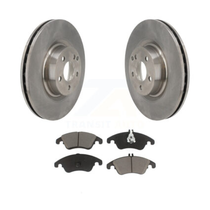 Front Disc Brake Rotors And Ceramic Pads Kit For Mercedes-Benz E400 E550 C250 K8C-100708