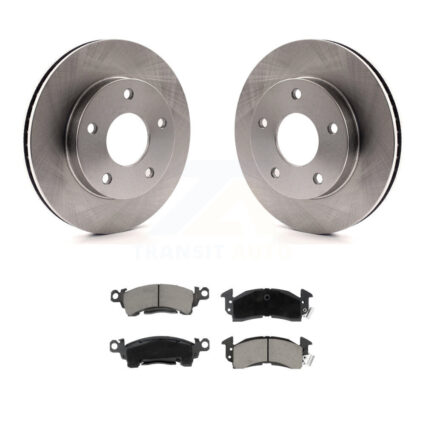 Front Disc Brake Rotors And Ceramic Pads Kit For GMC Jimmy K8C-100714