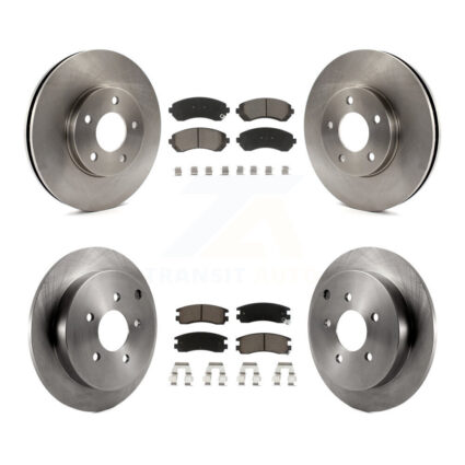 Front Rear Brake Rotor And Ceramic Pad Kit For Buick Rendezvous Pontiac Montana Chevrolet K8C-100724
