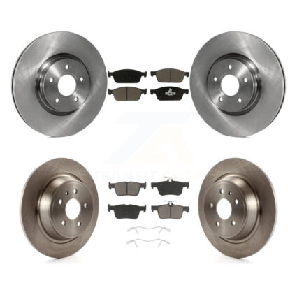 Front Rear Disc Brake Rotors And Ceramic Pads Kit For Ford Escape Lincoln MKC K8C-100757