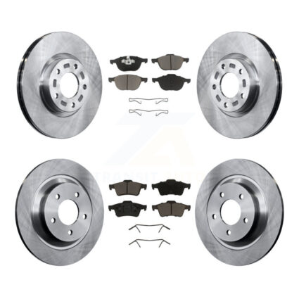 Front Rear Disc Brake Rotors And Ceramic Pads Kit For 2006 Mazda 5 To 02 06 K8C-100759
