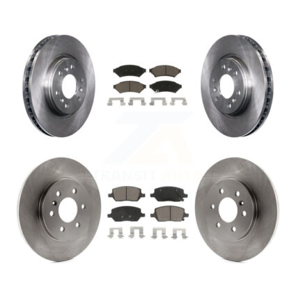 Front Rear Brake Rotor Ceramic Pad Kit For Pontiac Montana Chevrolet Uplander Buick Relay K8C-100780