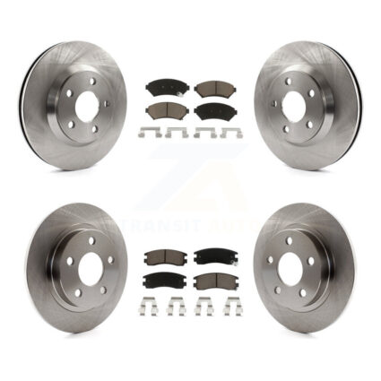 Front Rear Brake Rotor & Ceramic Pad Kit For Buick LeSabre Pontiac Bonneville Park Avenue K8C-100858