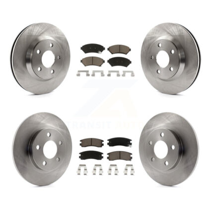 Front Rear Disc Brake Rotor & Ceramic Pad Kit For 2005 Cadillac DeVille Buick Park Avenue K8C-100860