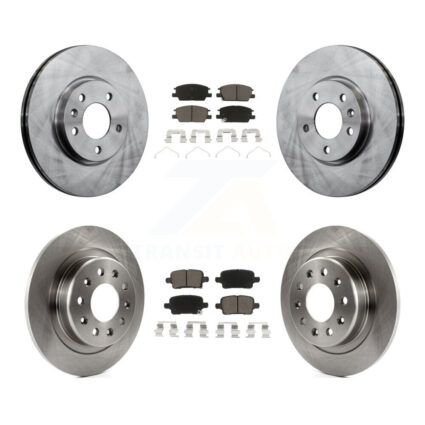 Front Rear Brake Rotor And Ceramic Pad Kit For Chevrolet Equinox GMC Terrain Malibu Buick K8C-100870
