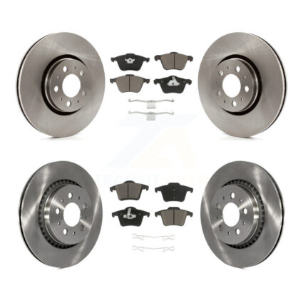Front Rear Brake Rotor And Ceramic Pad Kit For Volvo XC90 With 316mm Diameter K8C-100875