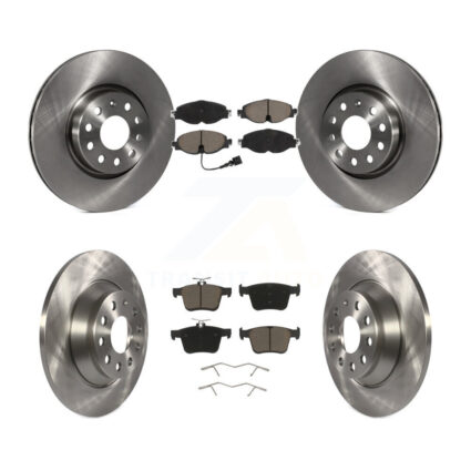 Front Rear Disc Brake Rotors And Ceramic Pads Kit For Audi TT Quattro K8C-100876